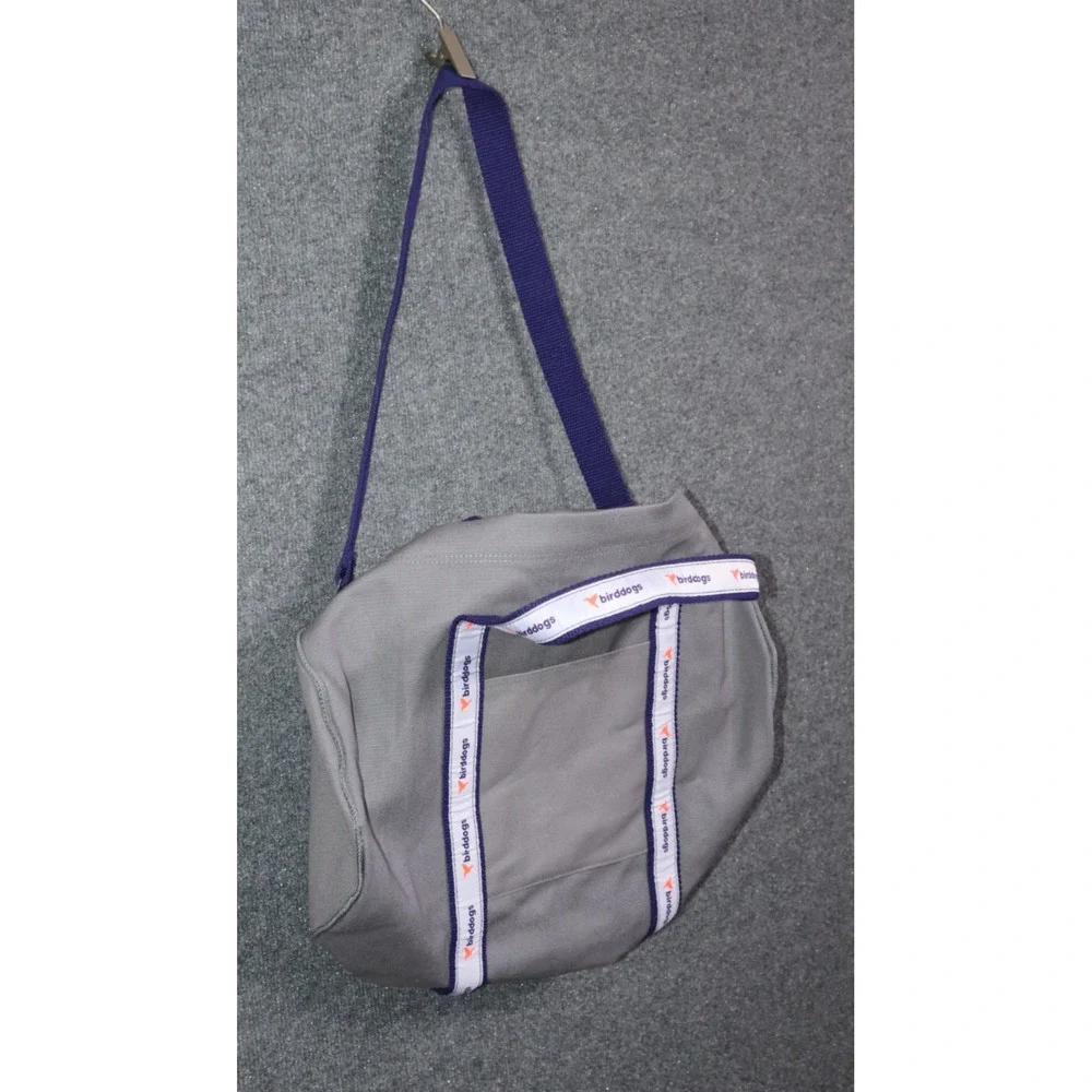 Birddogs‎ Duffle Bag Gym Canvas Travel Carry On Tote EDC Pack Blue Golf NWOT